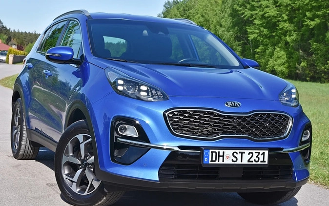 Kia Sportage cena 85700 przebieg: 75000, rok produkcji 2019 z Nowogród małe 781